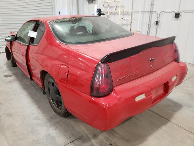 Photo 3 from auction – 2004 CHEVROLET MONTE CARL with VIN 2G1WW12E749173011