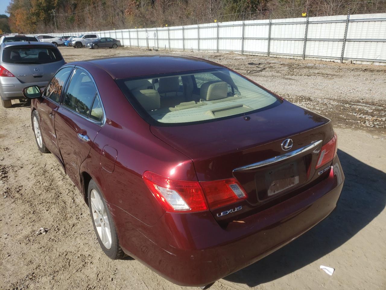 Photo 3 from auction – 2007 LEXUS ES 350 with VIN JTHBJ46G272036206