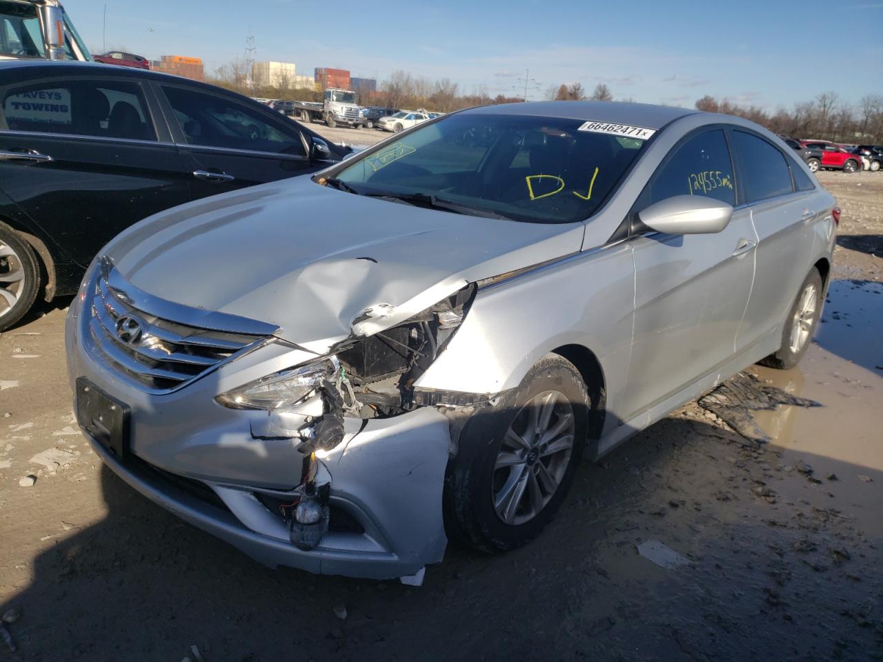 Photo 2 from auction – 2014 HYUNDAI SONATA GLS with VIN 5NPEB4AC8EH832759