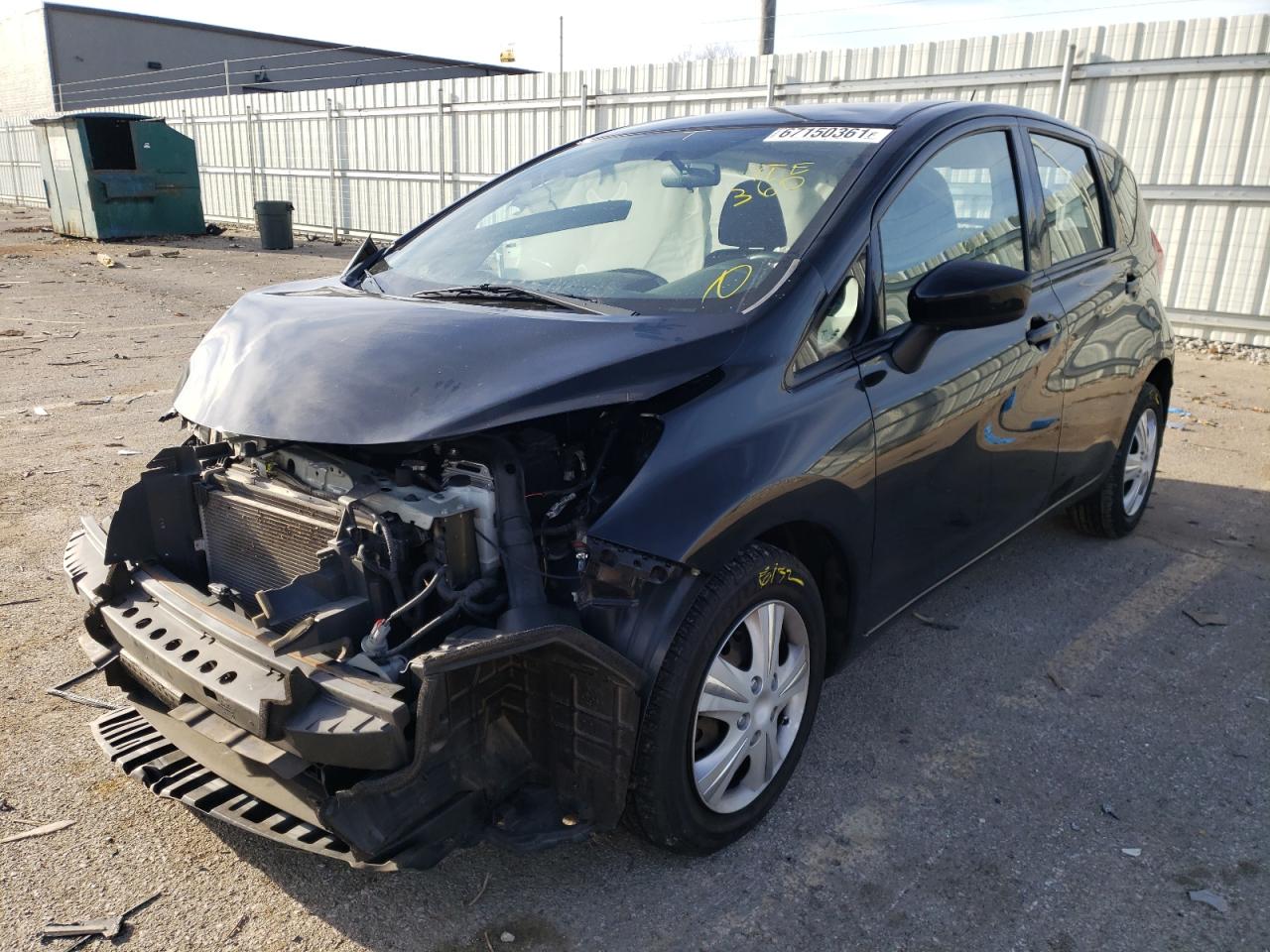 Photo 2 from auction – 2017 NISSAN VERSA NOTE with VIN 3N1CE2CPXHL377259