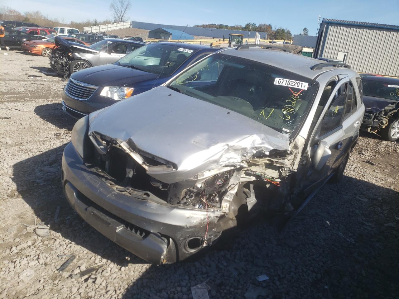 Photo 2 from auction – 2008 KIA SORENTO EX with VIN KNDJD736485843425