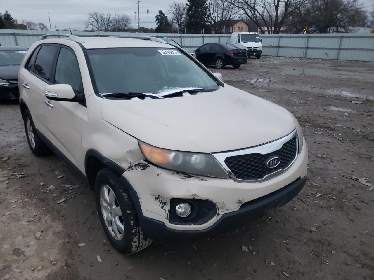 KIA SORENTO BA 2011 with VIN 5XYKT3A13BG128982 - Photo from auction
