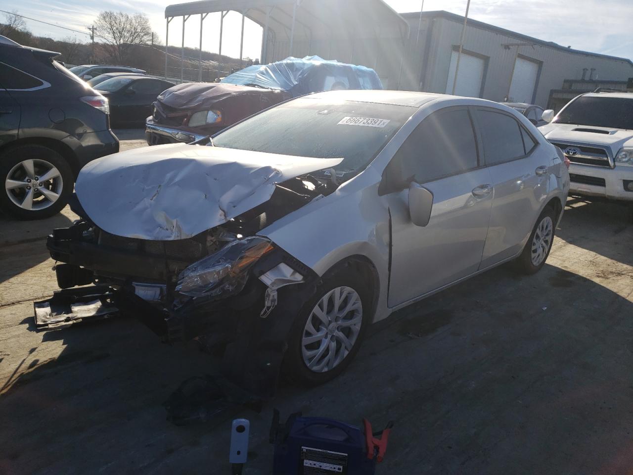 Photo 2 from auction – 2018 TOYOTA COROLLA L with VIN 5YFBURHE7JP752240