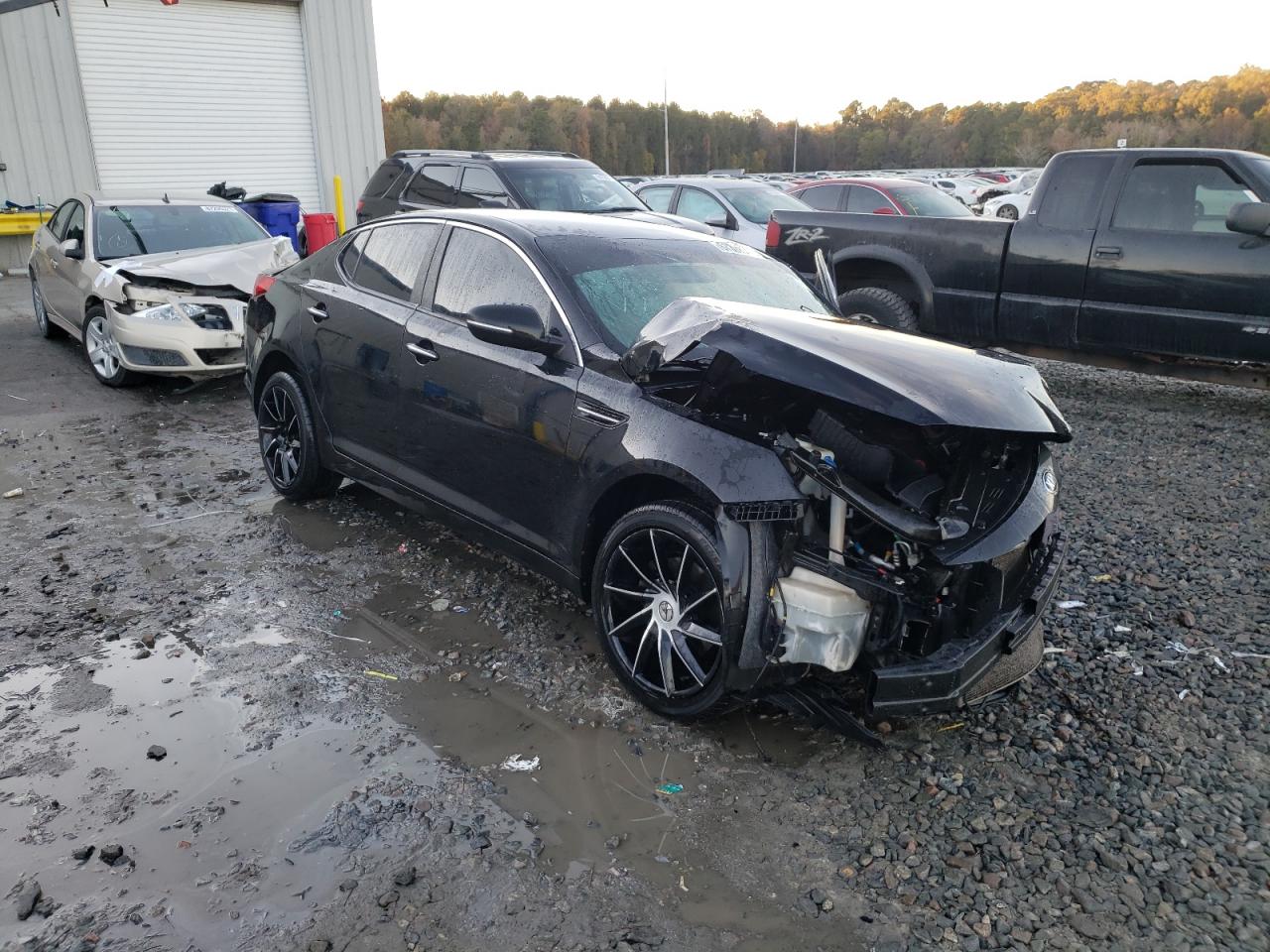 KIA OPTIMA LX 2013 with VIN 5XXGM4A75DG135825 - Photo from auction