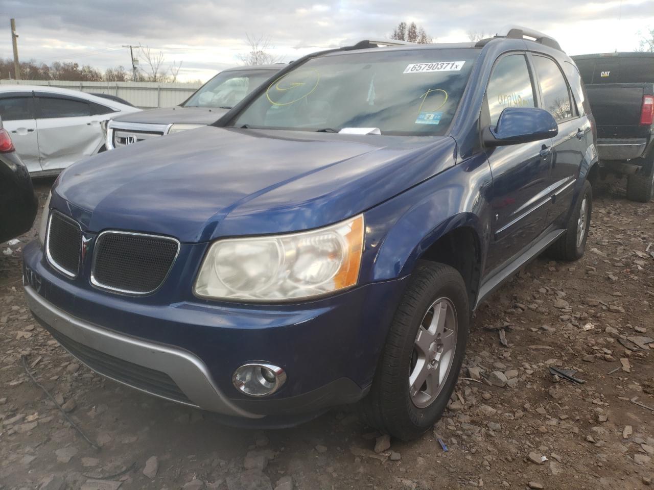 Photo 2 from auction – 2008 PONTIAC TORRENT with VIN 2CKDL33F786280103