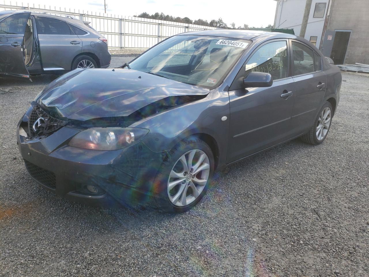 Photo 2 from auction – 2008 MAZDA 3 I with VIN JM1BK32FX81112381