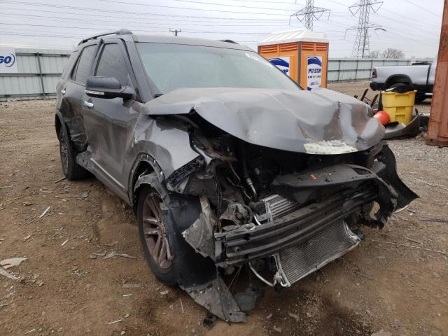 FORD EXPLORER X 2015 with VIN 1FM5K7D85FGB75980 - Photo from auction