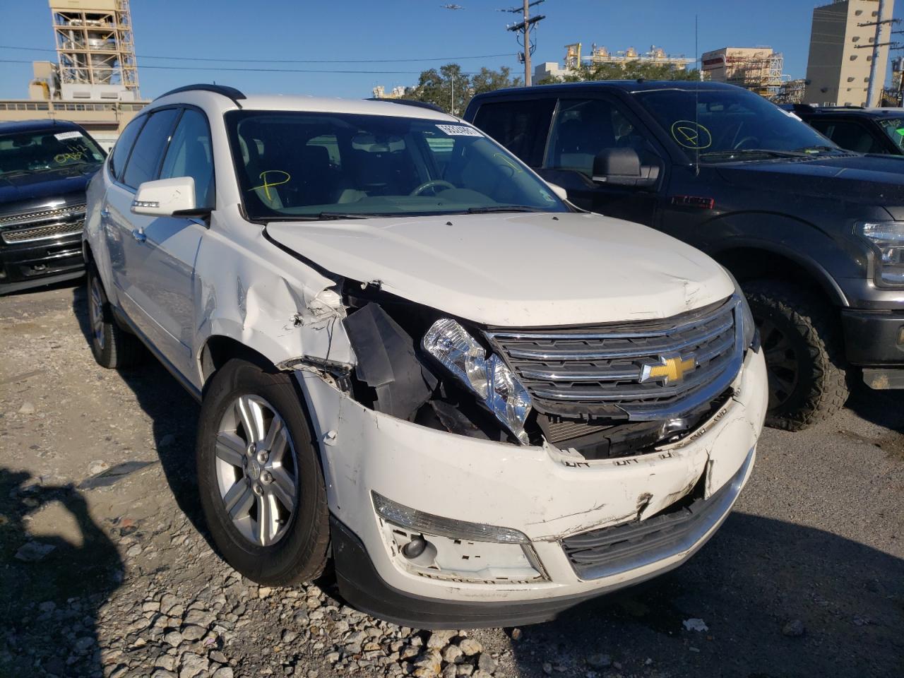 CHEVROLET TRAVERSE L 2014 with VIN 1GNKRGKD7EJ372550 - Photo from auction