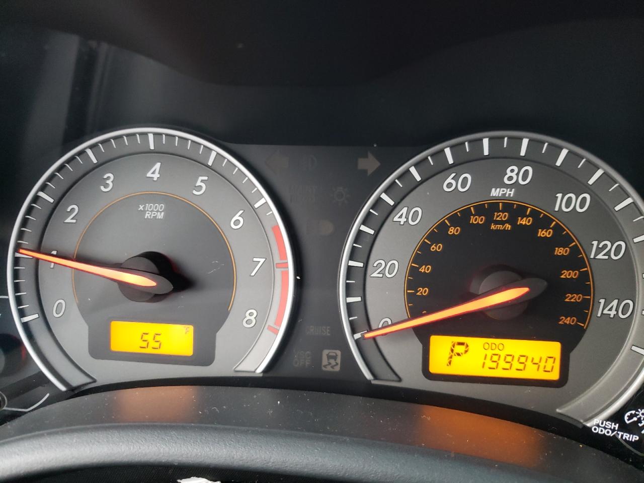 Photo 8 from auction – 2010 TOYOTA COROLLA S with VIN 2T1BU4EE7AC457534