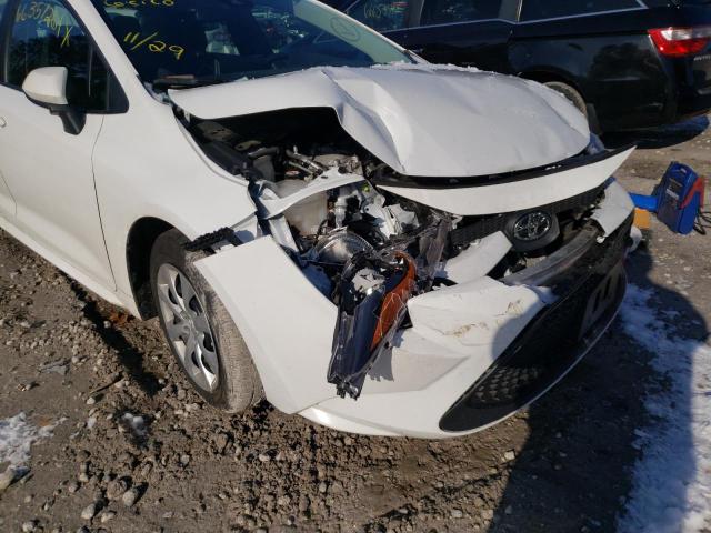 Photo 9 from auction – 2021 TOYOTA COROLLA LE with VIN 5YFEPMAE3MP210364