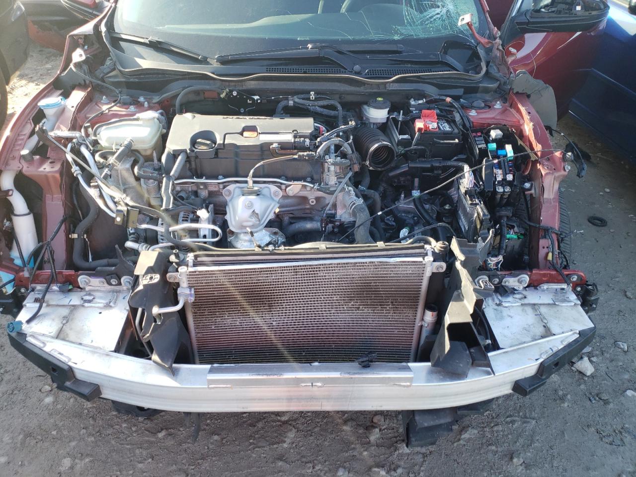 Photo 7 from auction – 2019 HONDA CIVIC LX with VIN 19XFC2F67KE047741
