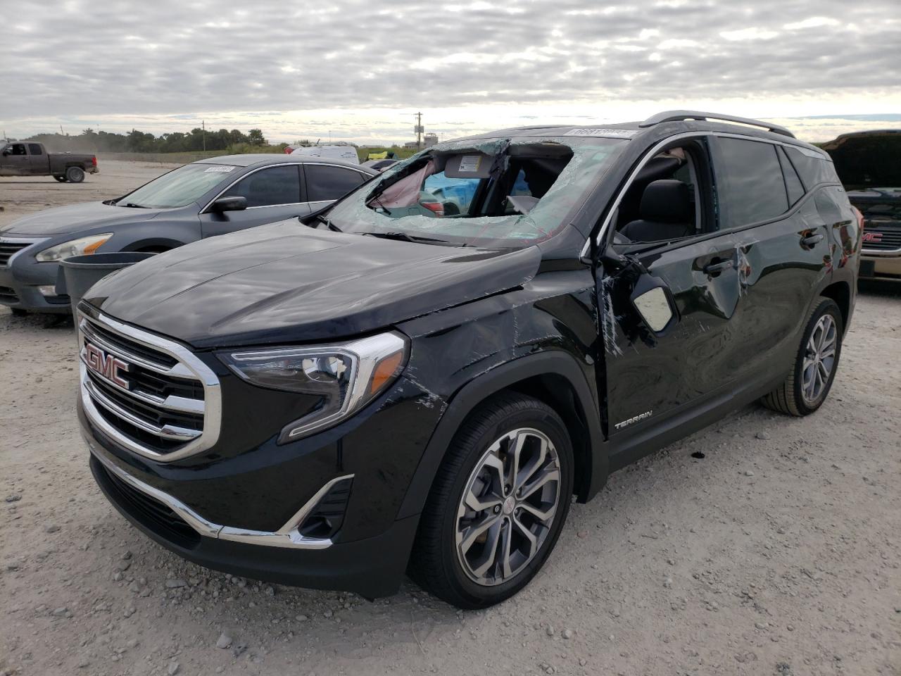 Photo 2 from auction – 2021 GMC TERRAIN SL with VIN 3GKALPEV2ML349733