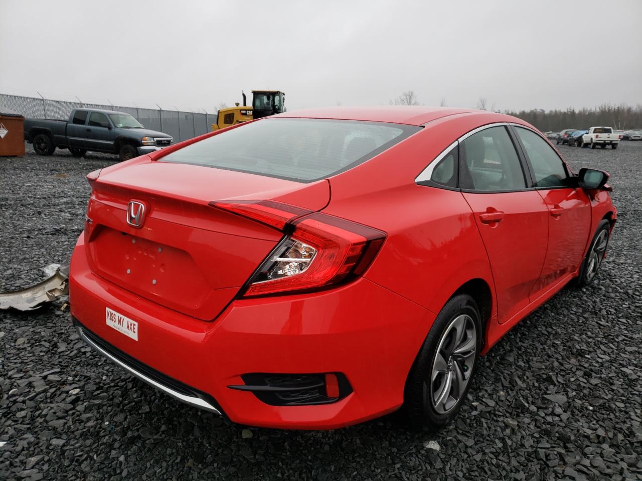 Photo 4 from auction – 2019 HONDA CIVIC LX with VIN 2HGFC2F51KH034013