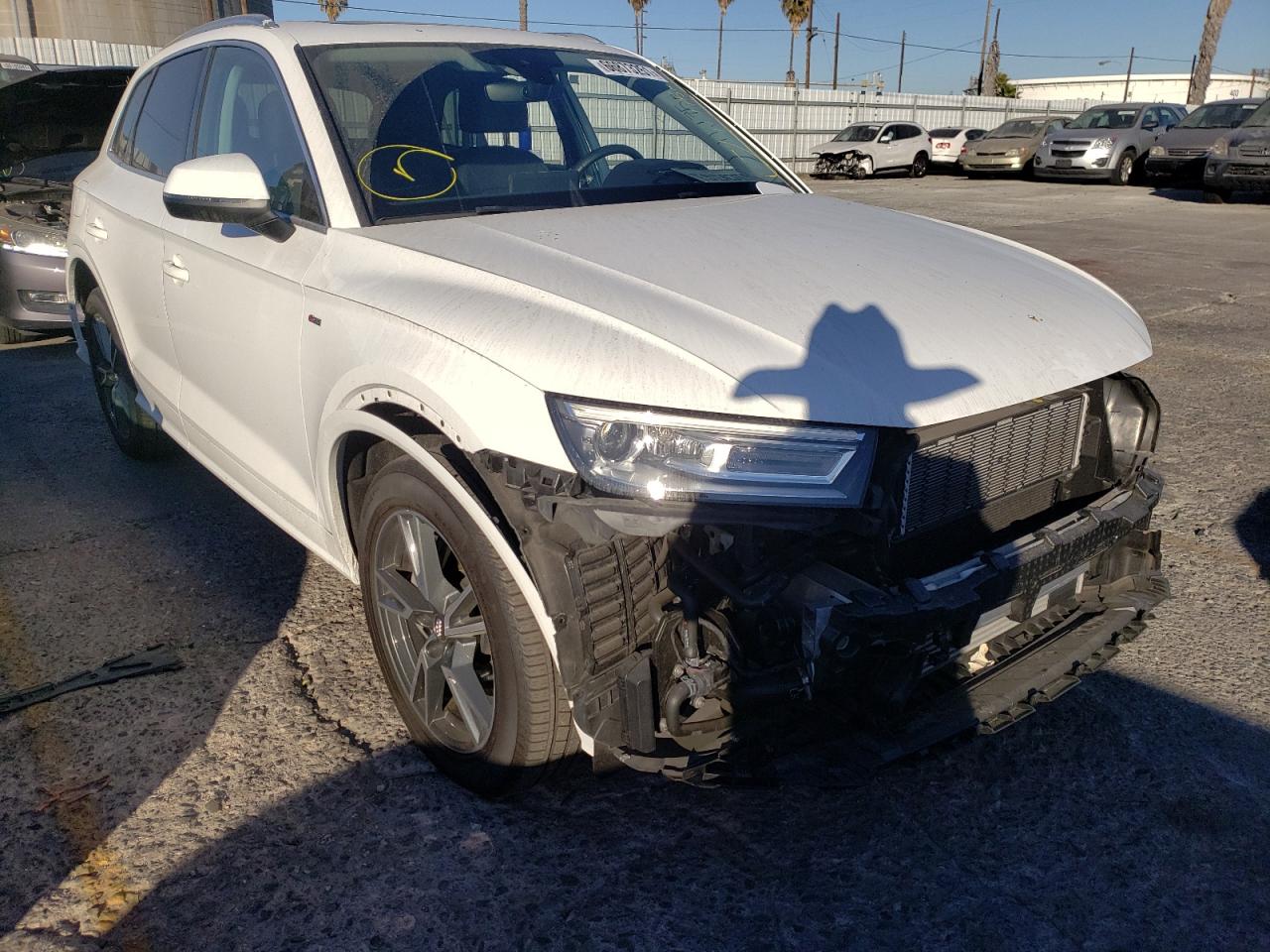 AUDI Q5 E PREMI 2020 with VIN WA1G2AFY3L2048381 - Photo from auction