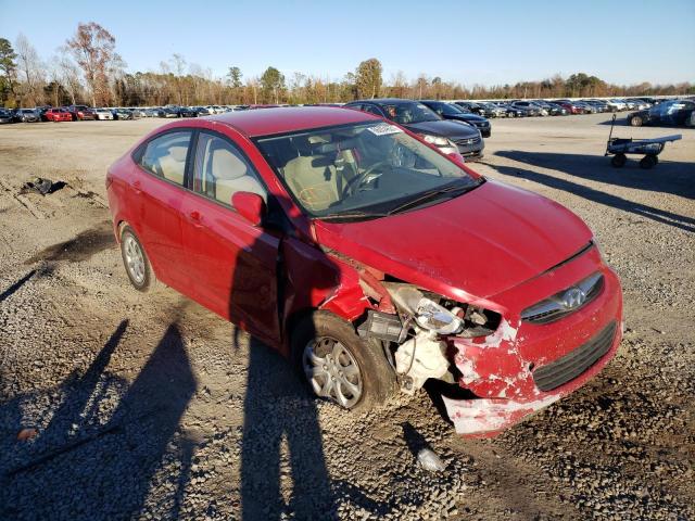 HYUNDAI ACCENT GLS 2013 with VIN KMHCT4AE6DU396032 - Photo from auction