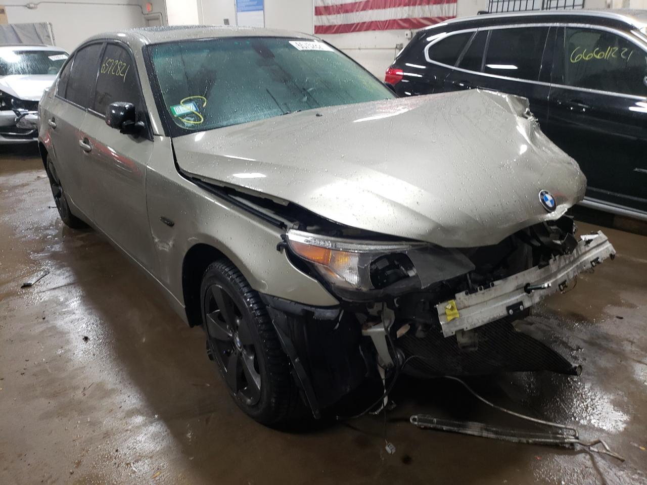 BMW 530 XI 2006 with VIN WBANF73536CG69374 - Photo from auction