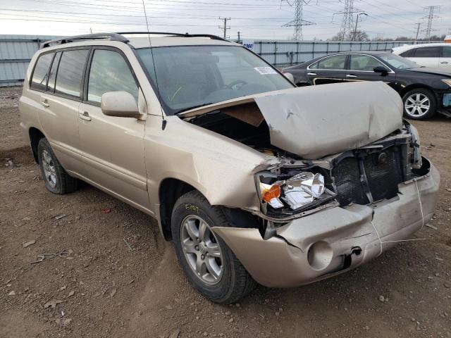 TOYOTA HIGHLANDER 2005 with VIN JTEGP21A750050183 - Photo from auction