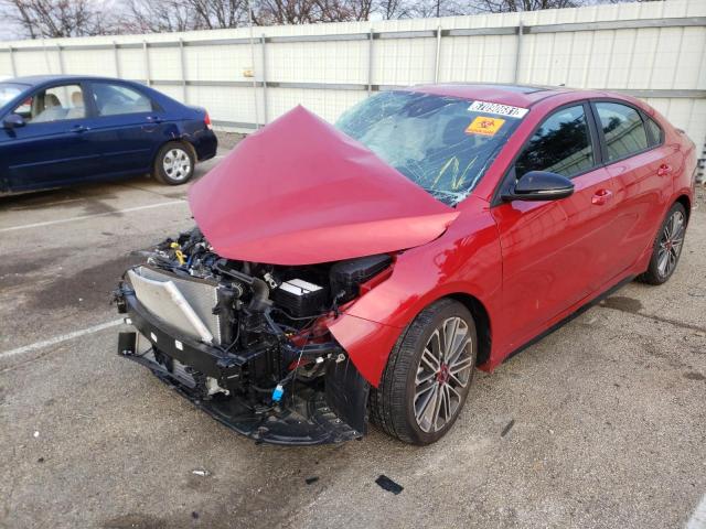 Photo 2 from auction – 2021 KIA FORTE GT with VIN 3KPF44AC0ME318969