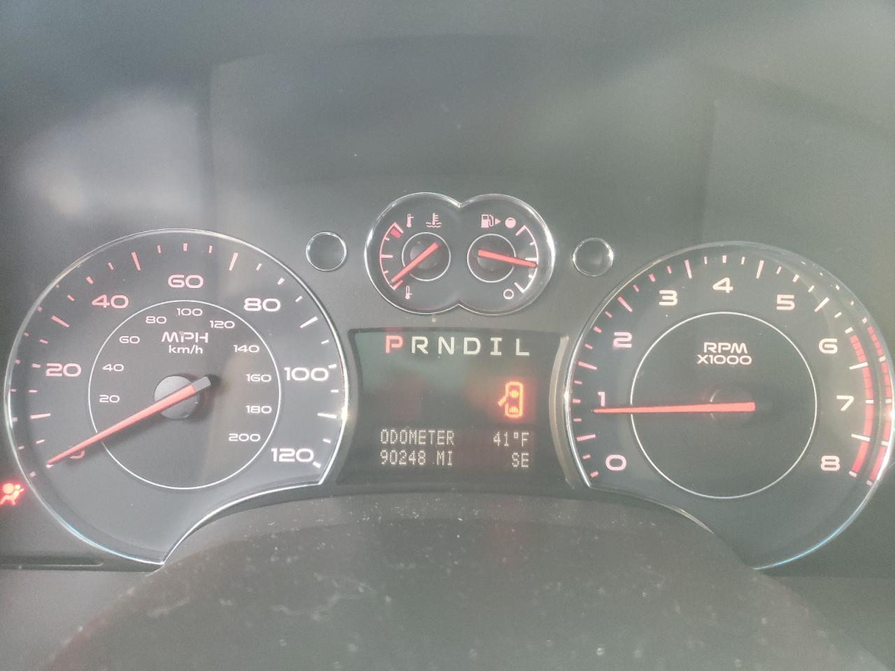 Photo 8 from auction – 2008 PONTIAC TORRENT with VIN 2CKDL33F786280103
