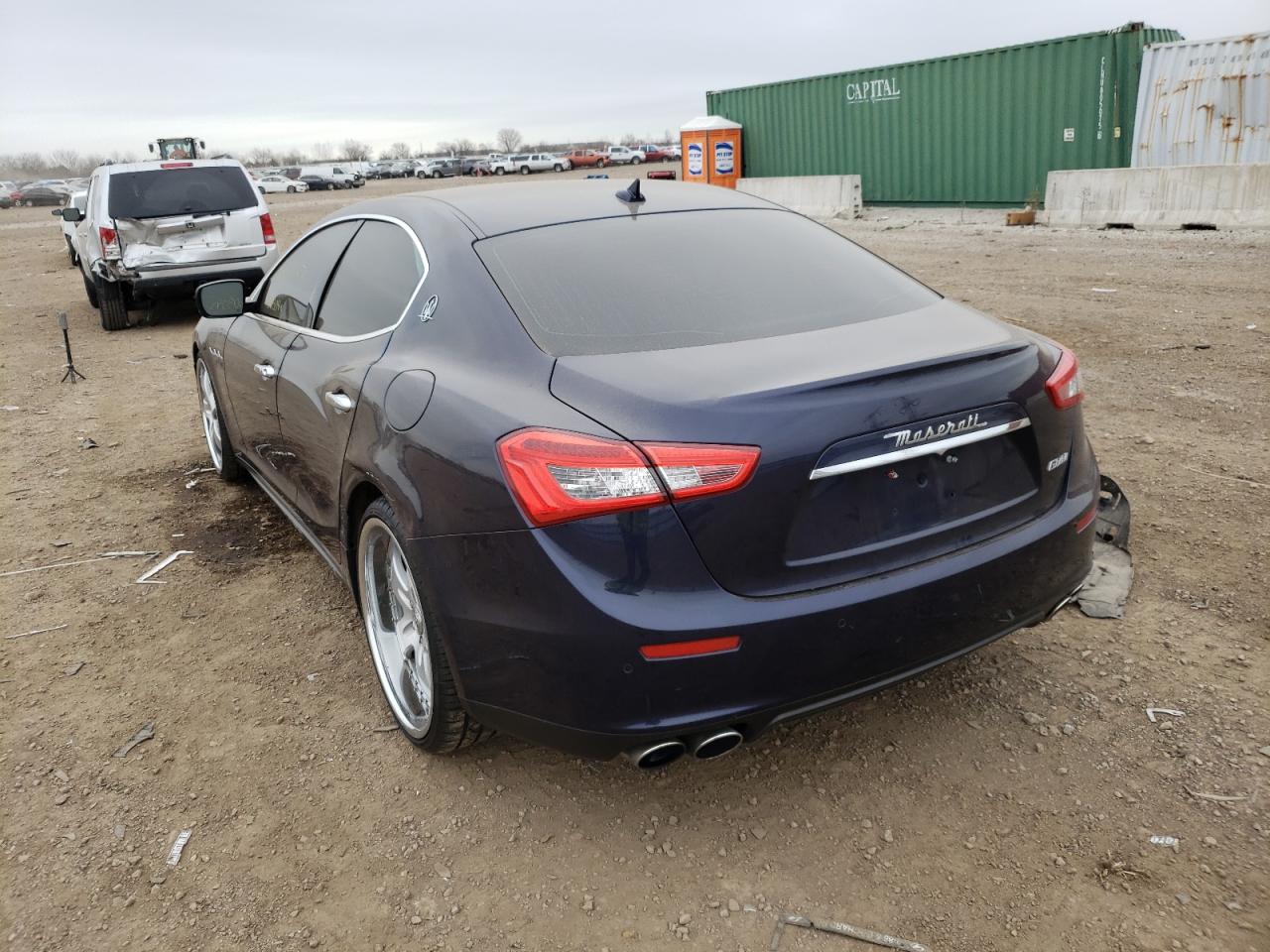 Photo 3 from auction – 2015 MASERATI GHIBLI with VIN ZAM57XSA1F1145255