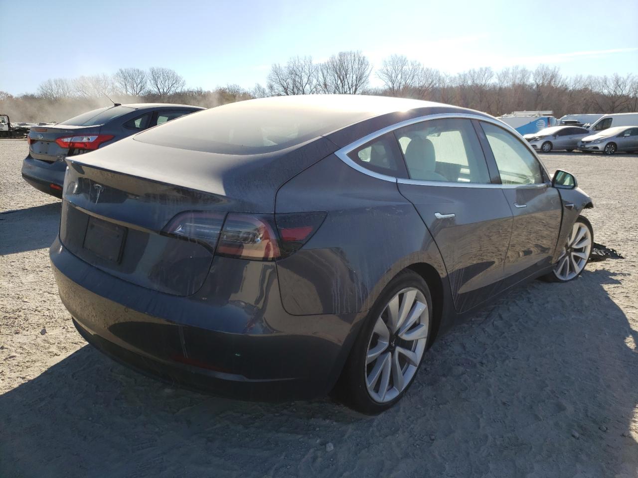 Photo 4 from auction – 2020 TESLA MODEL 3 with VIN 5YJ3E1EA6LF509893