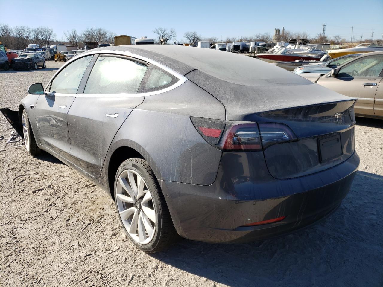 Photo 3 from auction – 2020 TESLA MODEL 3 with VIN 5YJ3E1EA6LF509893
