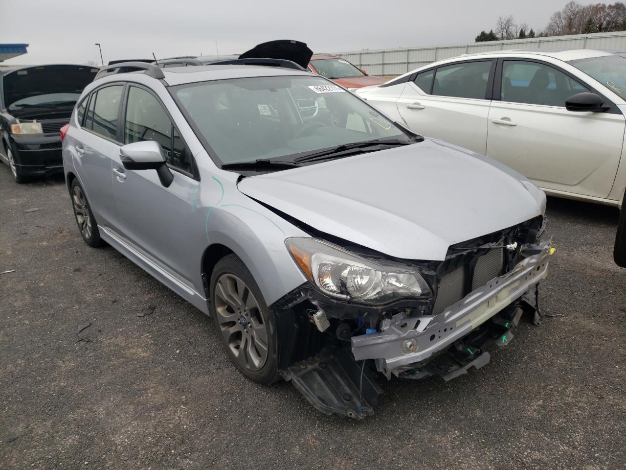 SUBARU IMPREZA SP 2016 with VIN JF1GPAP67G8347398 - Photo from auction