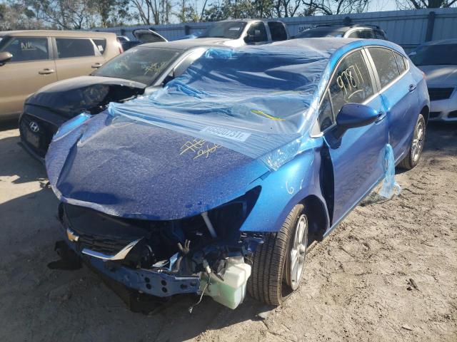 Photo 2 from auction – 2017 CHEVROLET CRUZE LT with VIN 3G1BE6SM3HS611764