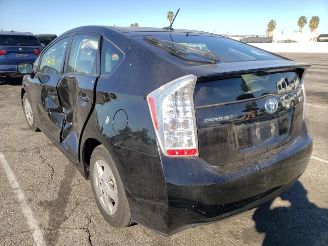 Photo 3 from auction – 2010 TOYOTA PRIUS with VIN JTDKN3DU5A0058079