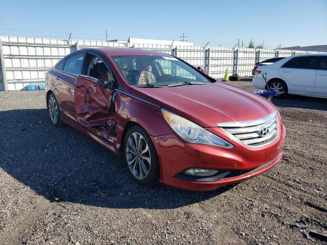 HYUNDAI SONATA SE 2014 with VIN 5NPEC4AC1EH842563 - Photo from auction