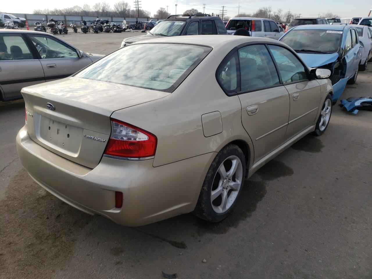 Photo 4 from auction – 2008 SUBARU LEGACY 2.5 with VIN 4S3BL616387206082