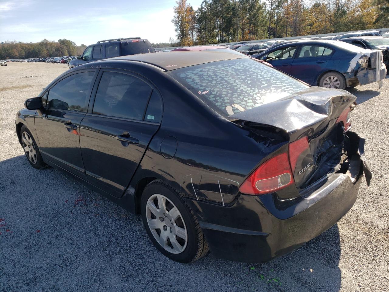 Photo 3 from auction – 2008 HONDA CIVIC LX with VIN 2HGFA16508H301635