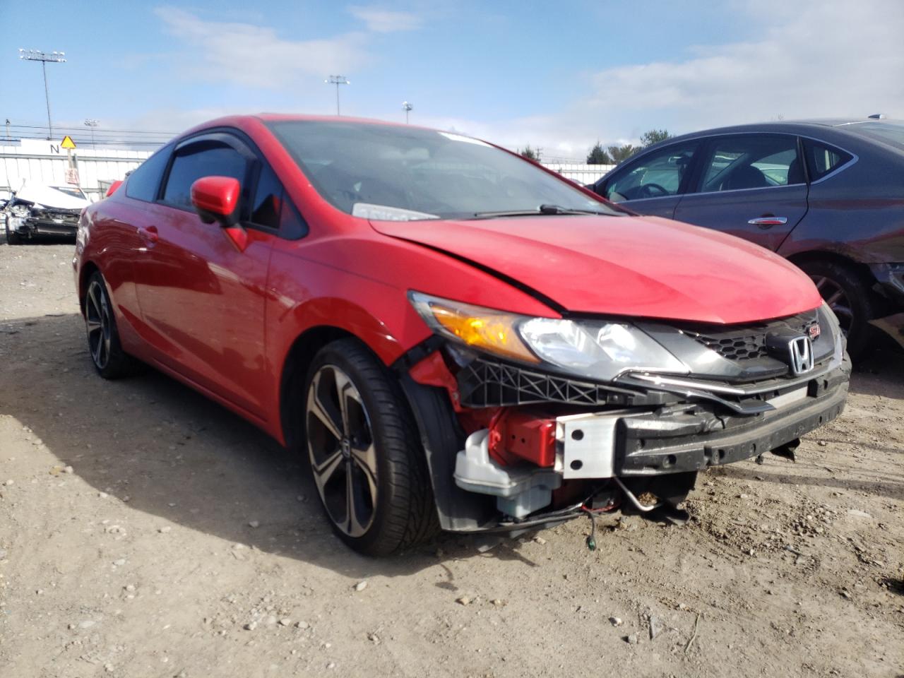 HONDA CIVIC SI 2015 with VIN 2HGFG4A50FH705765 - Photo from auction