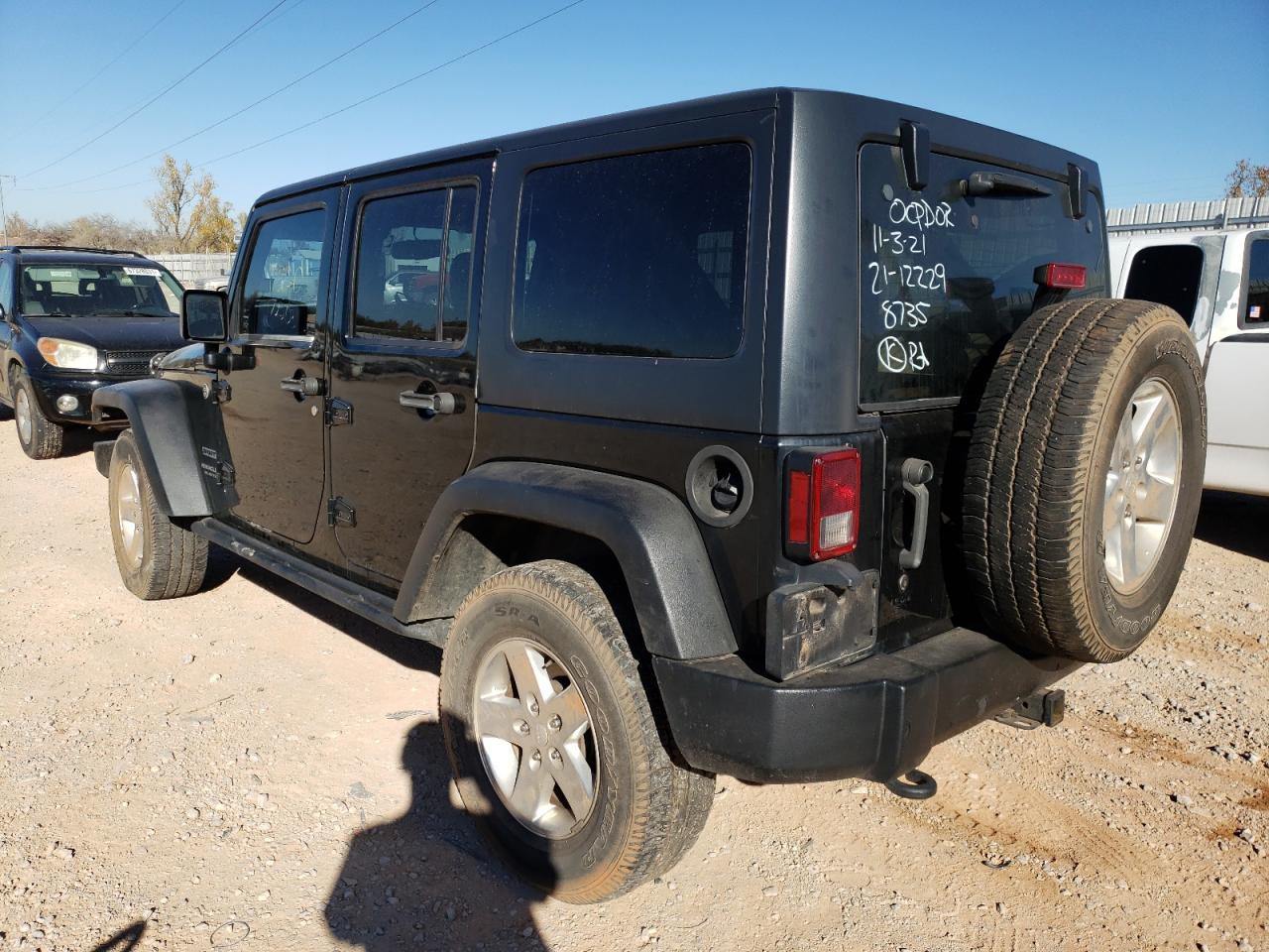 Photo 3 from auction – 2015 JEEP WRANGLER U with VIN 1C4BJWDG6FL518735