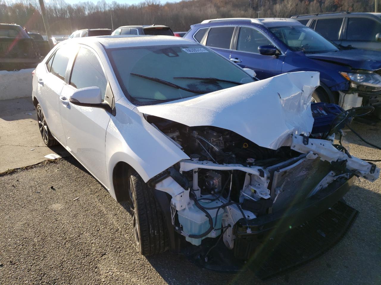 TOYOTA COROLLA L 2019 with VIN 2T1BURHE5KC191540 - Photo from auction