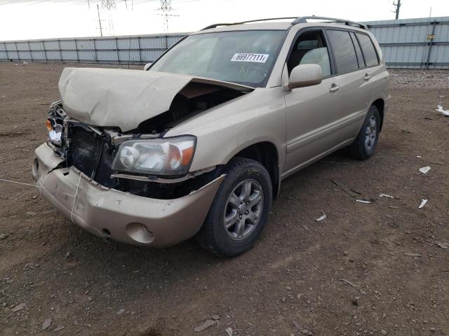 Photo 2 from auction – 2005 TOYOTA HIGHLANDER with VIN JTEGP21A750050183