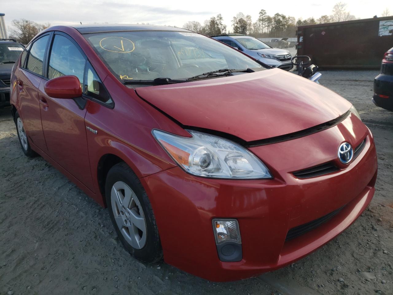 TOYOTA PRIUS 2010 with VIN JTDKN3DU8A0092274 - Photo from auction