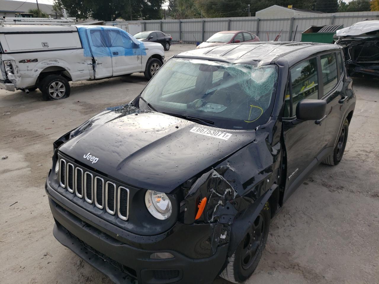 Photo 9 from auction – 2017 JEEP RENEGADE S with VIN ZACCJAAB9HPF97087
