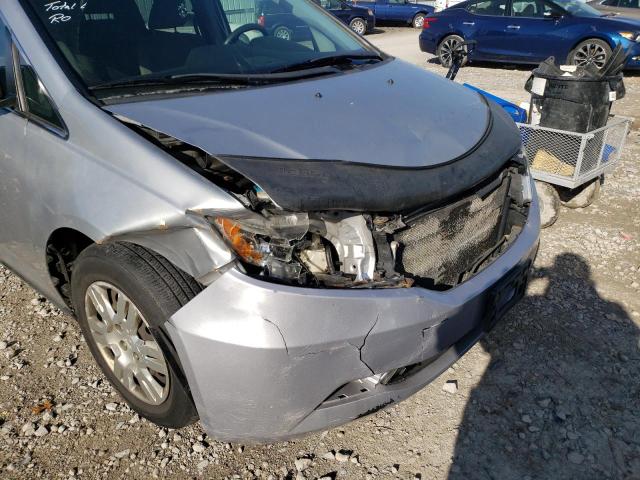 Photo 9 from auction – 2012 HONDA ODYSSEY LX with VIN 5FNRL5H22CB056383