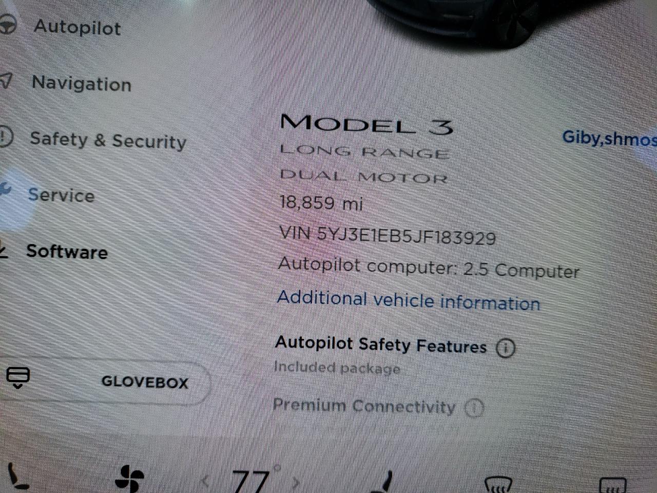Photo 8 from auction – 2018 TESLA MODEL 3 with VIN 5YJ3E1EB5JF183929