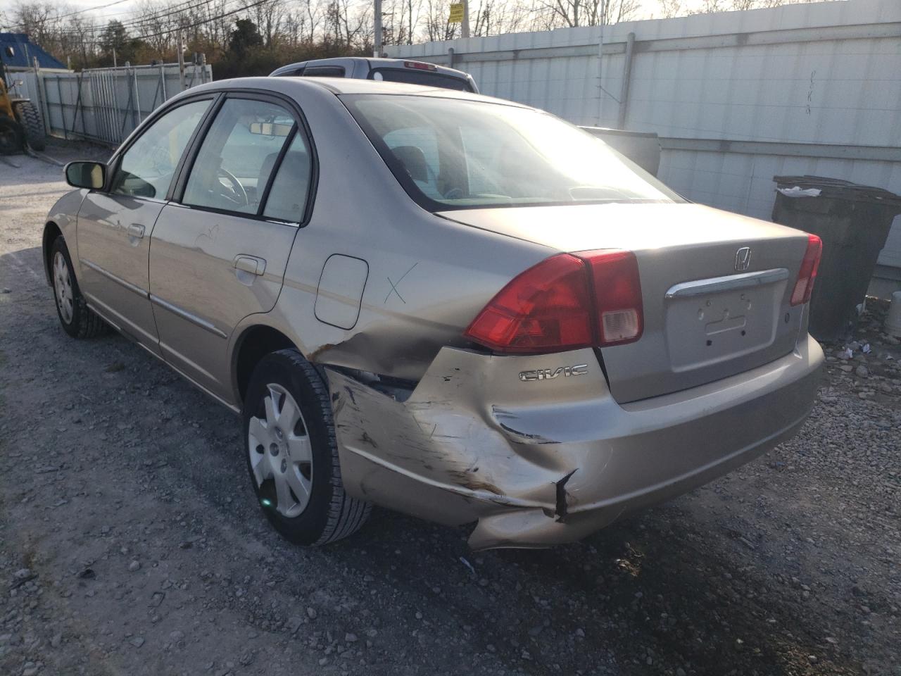 Photo 9 from auction – 2001 HONDA CIVIC EX with VIN 1HGES26781L075076