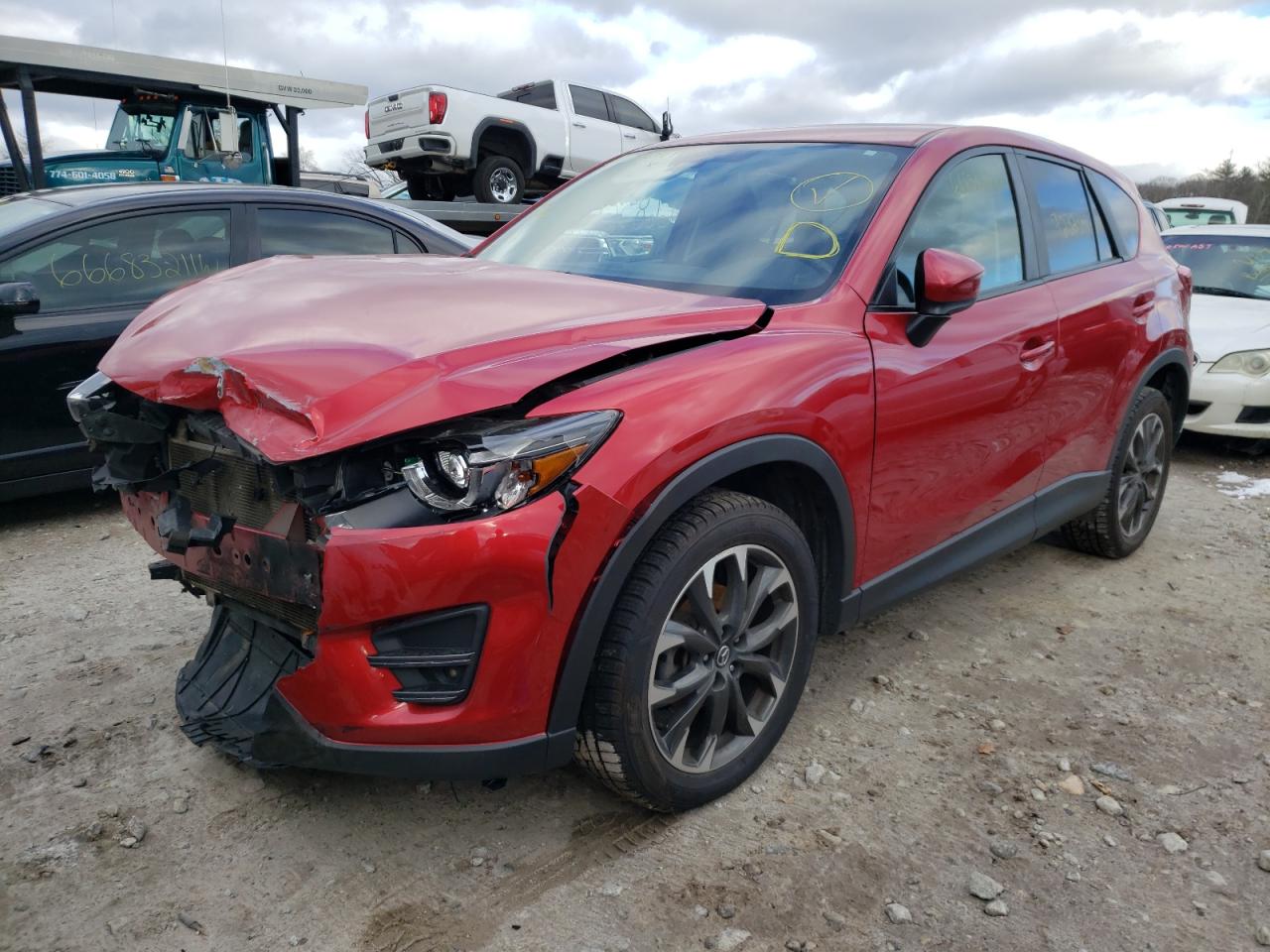 Photo 2 from auction – 2016 MAZDA CX-5 GT with VIN JM3KE4DY3G0912625