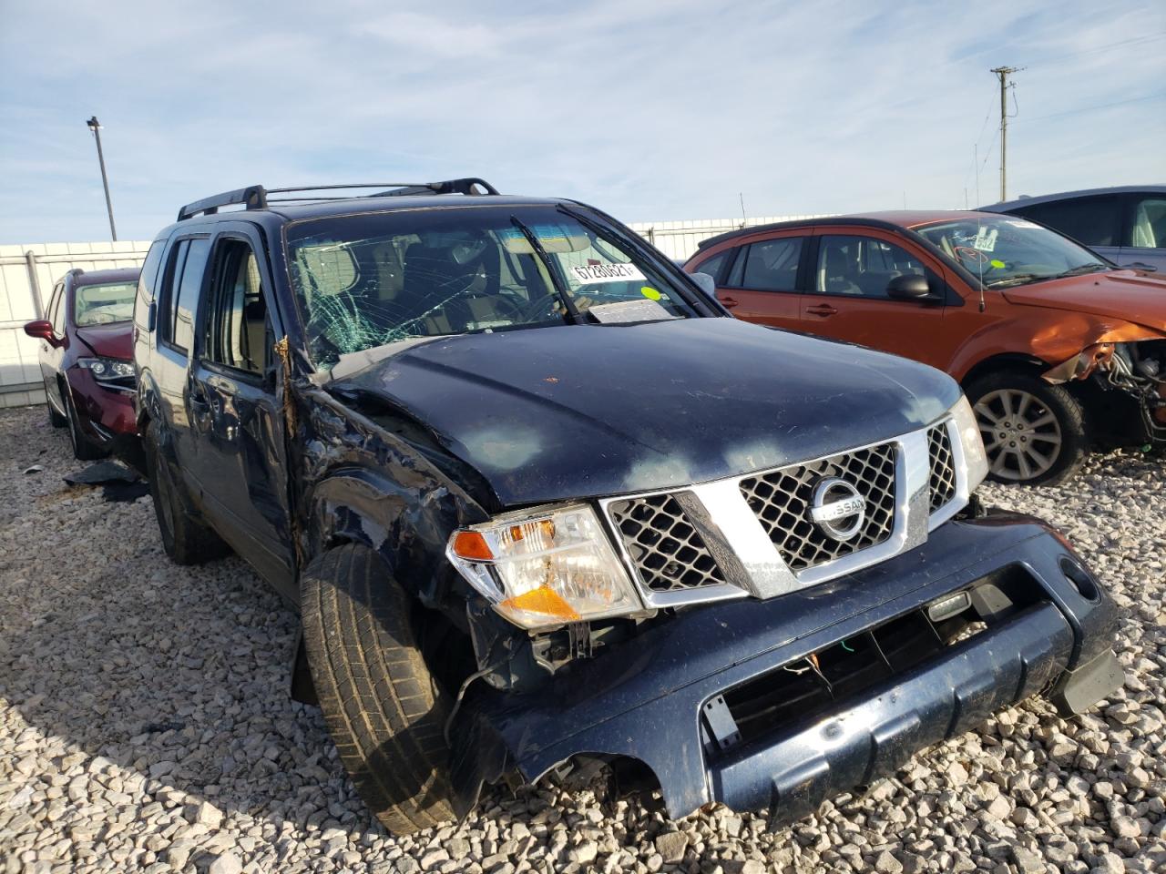 NISSAN PATHFINDER 2006 with VIN 5N1AR18UX6C632059 - Photo from auction