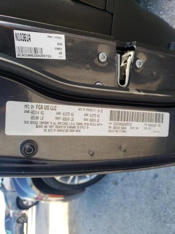 Photo 10 from auction – 2016 CHRYSLER 300 LIMITE with VIN 2C3CCAAG2GH295733