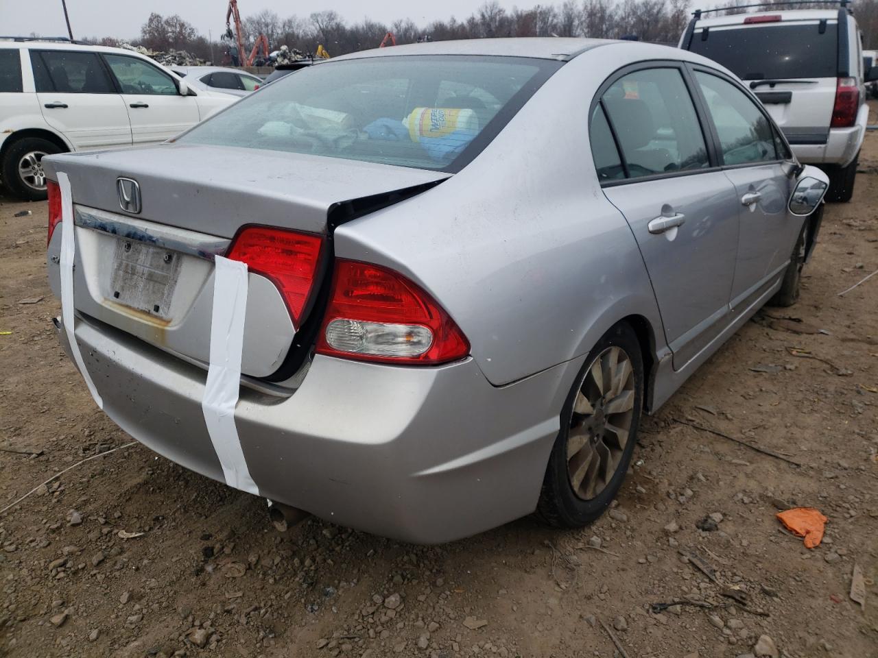 Photo 4 from auction – 2011 HONDA CIVIC EXL with VIN 2HGFA1F9XBH519043