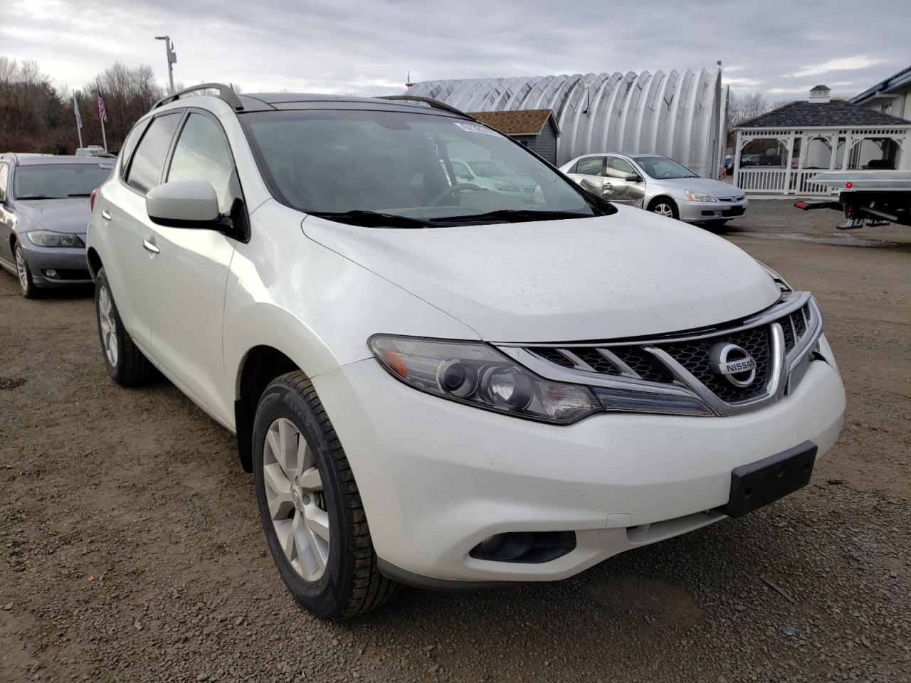 NISSAN MURANO S 2012 with VIN JN8AZ1MW6CW202071 - Photo from auction