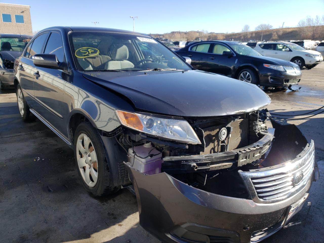 KIA OPTIMA LX 2010 with VIN KNAGG4A86A5454258 - Photo from auction