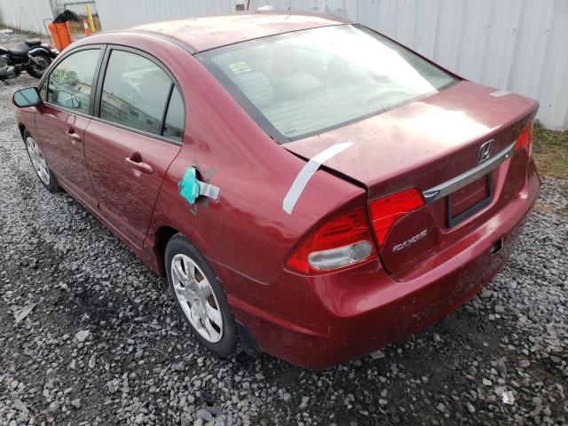 Photo 3 from auction – 2011 HONDA CIVIC LX with VIN 2HGFA1F51BH518800