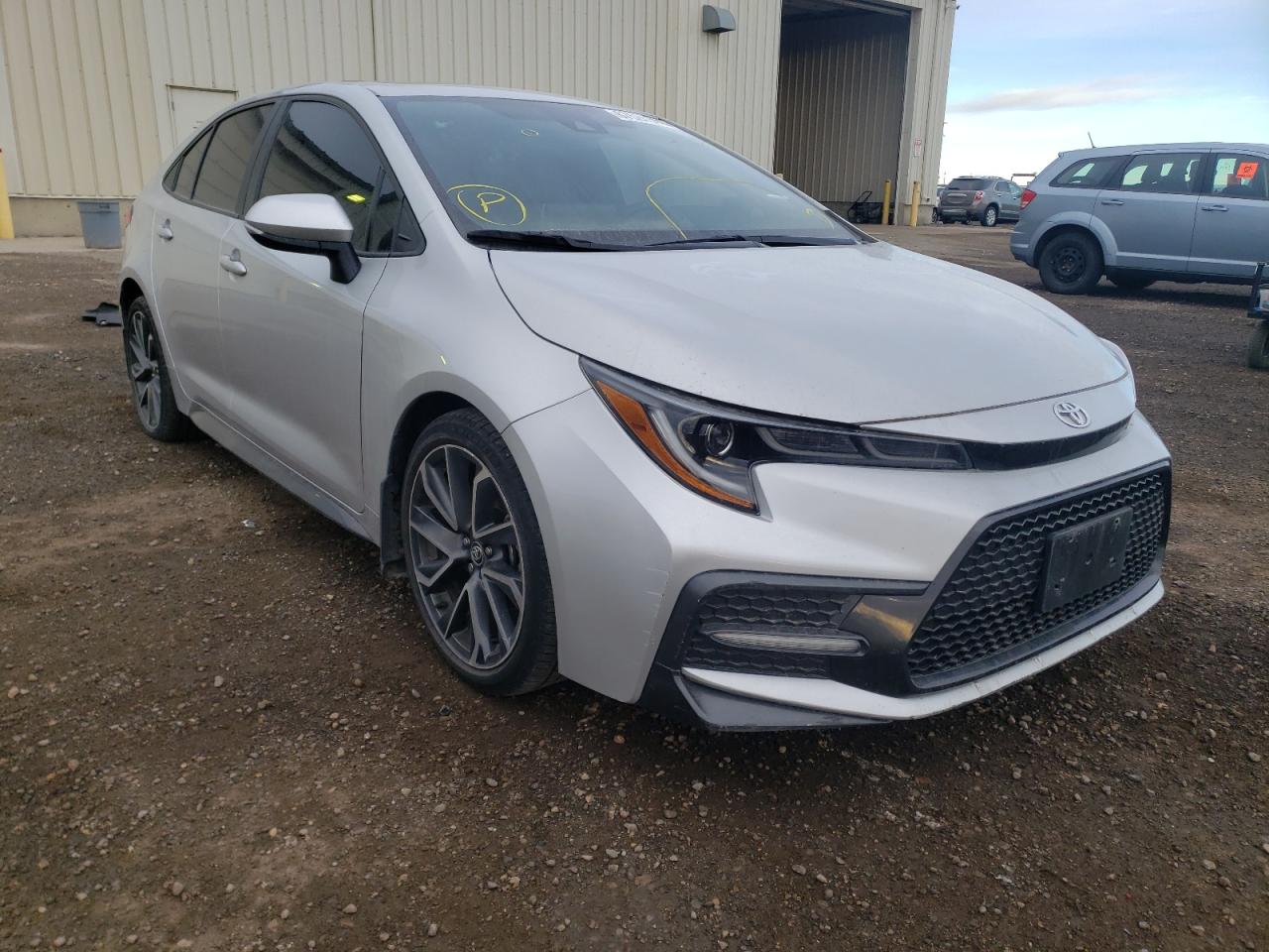 TOYOTA COROLLA SE 2020 with VIN 5YFB4RBE7LP010870 - Photo from auction