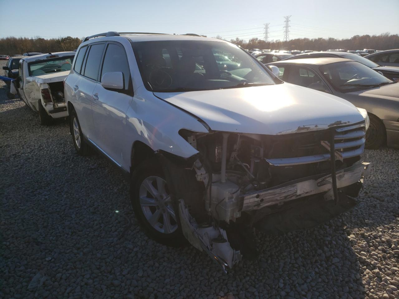 TOYOTA HIGHLANDER 2013 with VIN 5TDZK3EH5DS090105 - Photo from auction